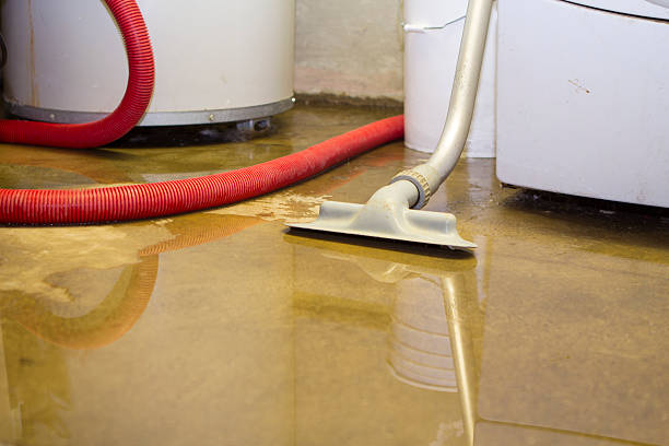 Water damage restoration process in ME